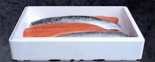 FRESH SALMON FILLETS  IMPORTED FROM CHILE