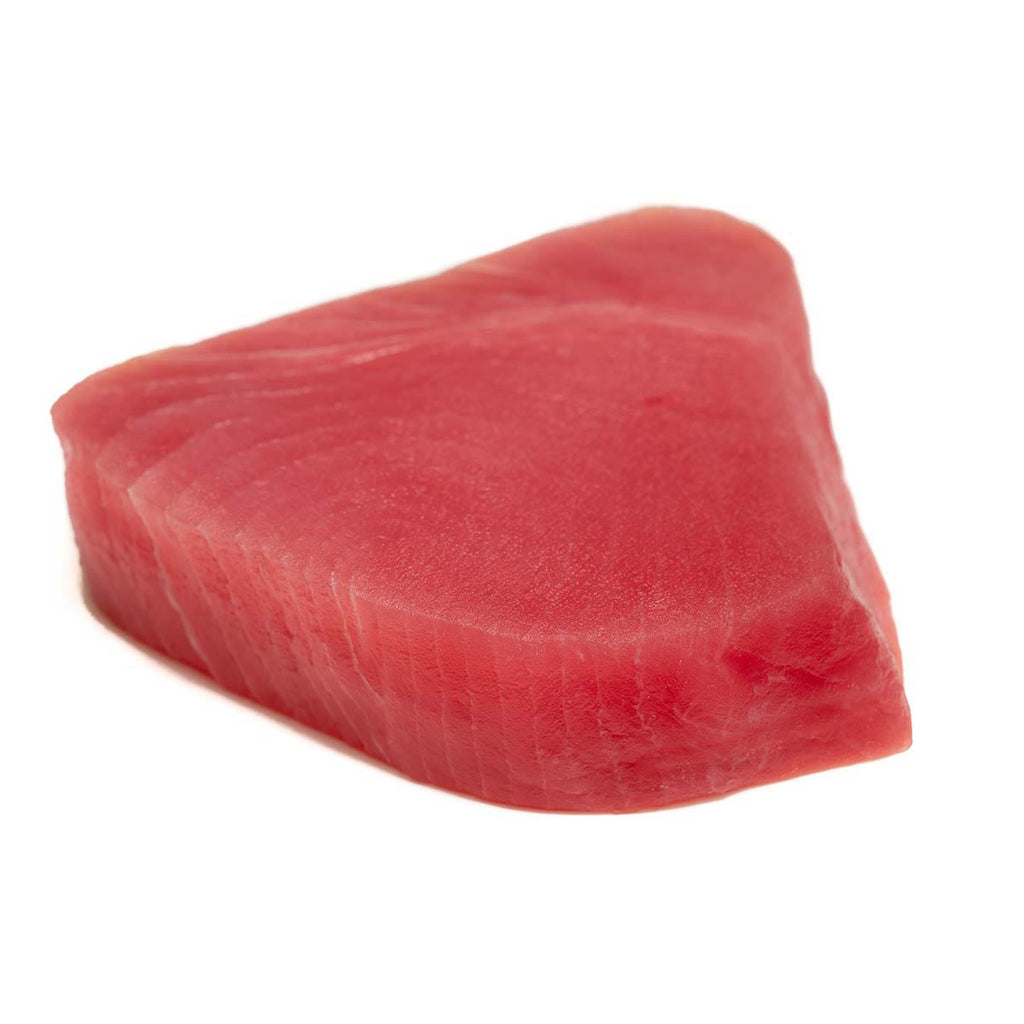 TUNA STEAKS 8 OZ IMPORTED FROM INDONESIA  SOLD BY CASE OF 10 LBS