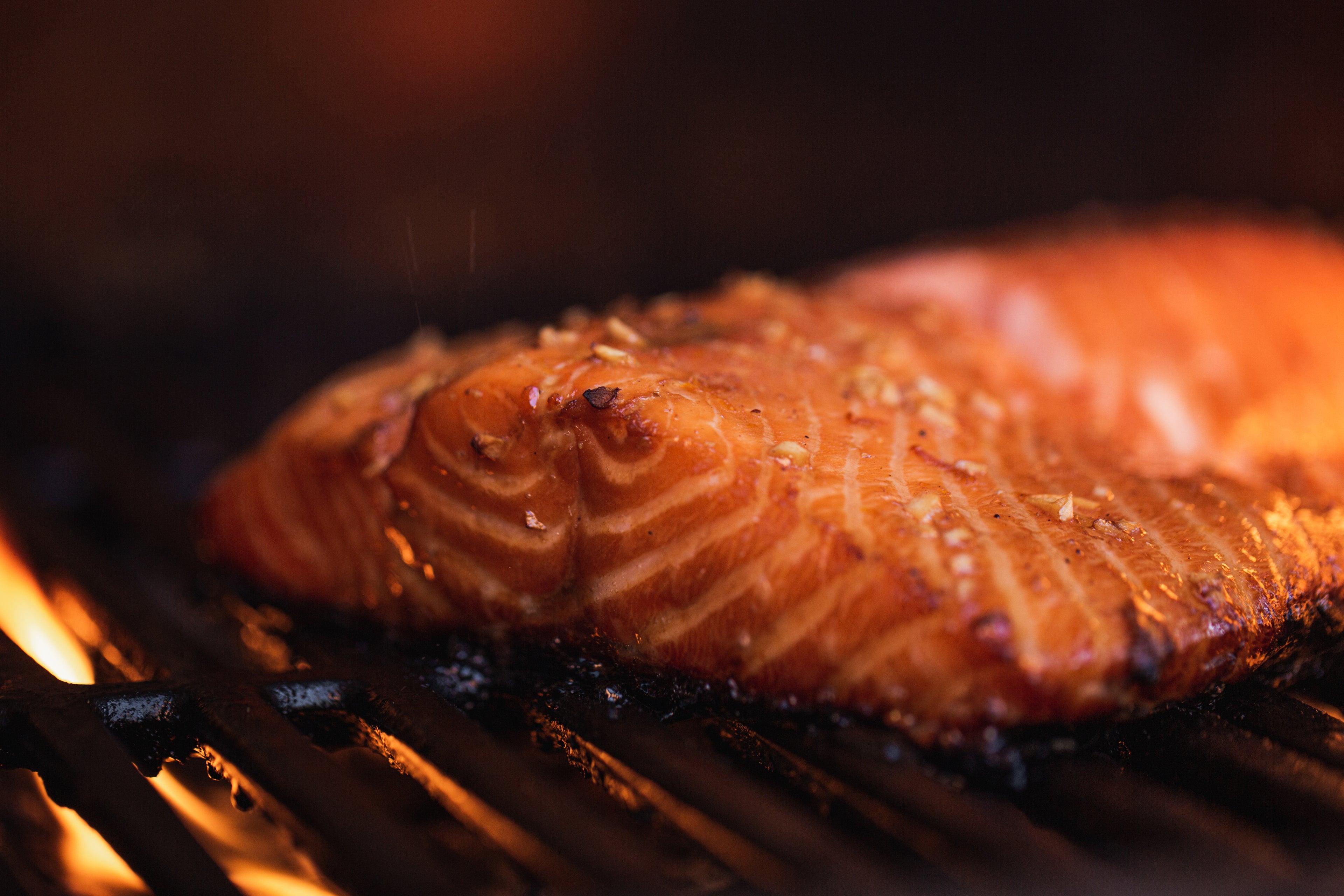 Fresh Salmon Fillets Imported From Chile