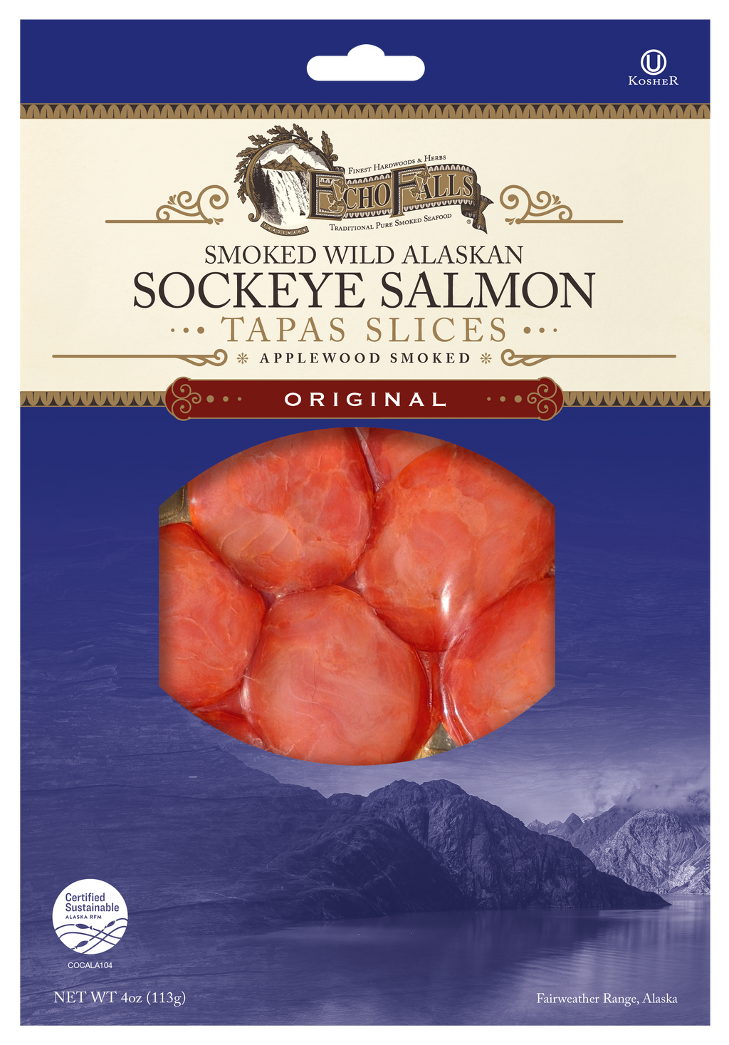Smoked Salmon Lox Sliced
