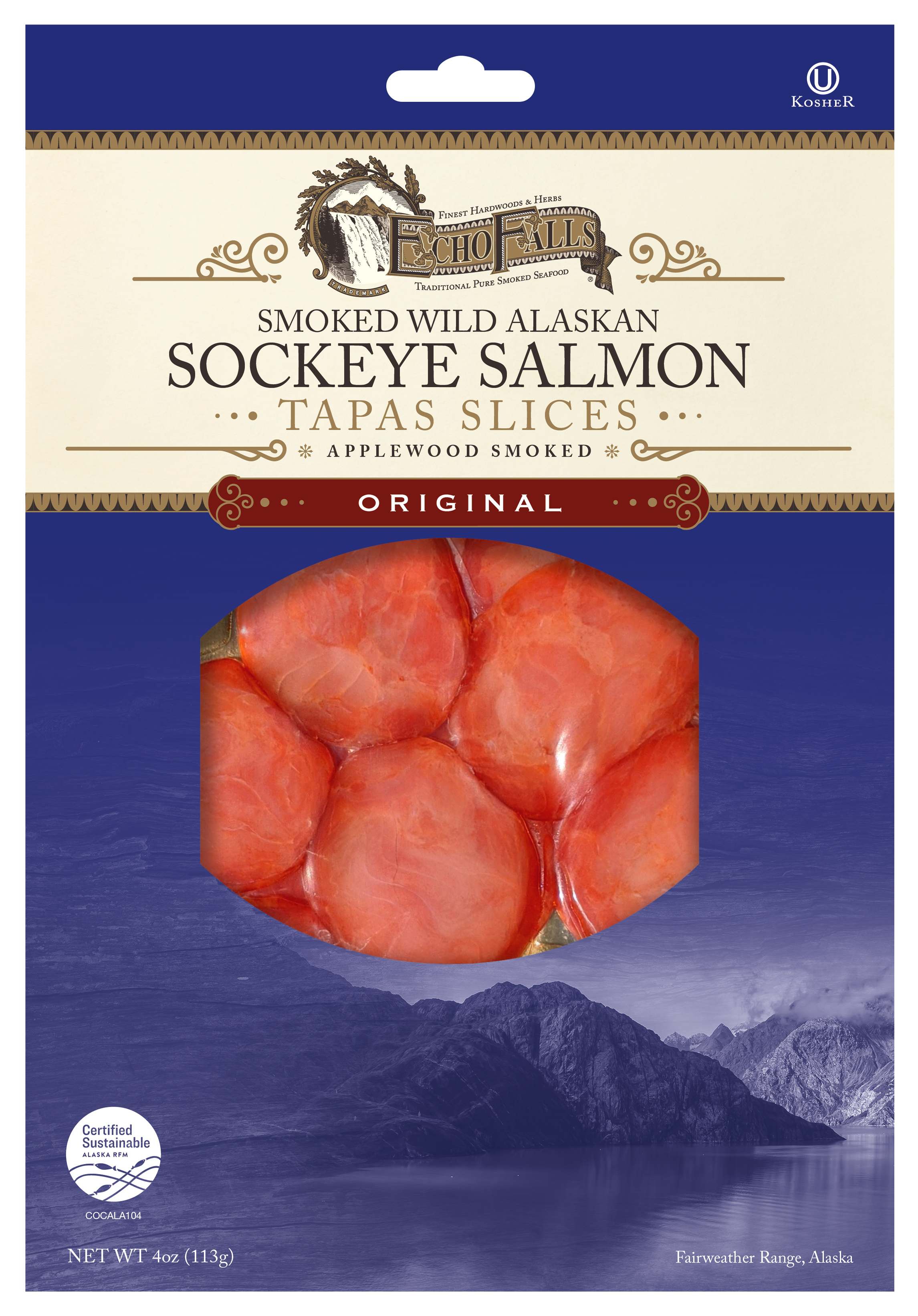 Smoked Salmon Lox Sliced